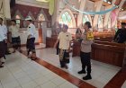 Sinergi TNI-Polri pastikan Perayaan Natal 2025 Aman, Kapolres Jembrana Tinjau Pos Pam dan Gereja di Melaya