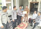 Jelang  Nyepi, Sat binmas  Polres Jembrana  Aktif  Sambangi  Tokoh  Masyarakat  Hidupkan  Kembali  Semoga   Sat kamling