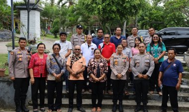 Jumat Curhat di Melaya  , Kapolres Jembrana Serap Aspirasi Tokoh Agama dan Pengurus Panti Asuhan